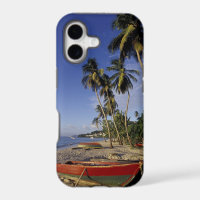 CARIBBEAN, Grenada, St. George, Boats on palm