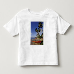 CARIBBEAN, Grenada, St. George, Boats on palm Toddler T-Shirt