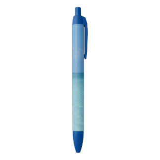 Caribbean Horizon Tropical Turquoise Blue Ink Pen