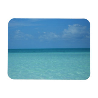 Caribbean Horizon Tropical Turquoise Blue Magnet