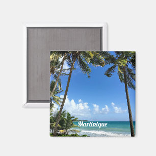 Caribbean Island, Martinique (labelled) Magnet