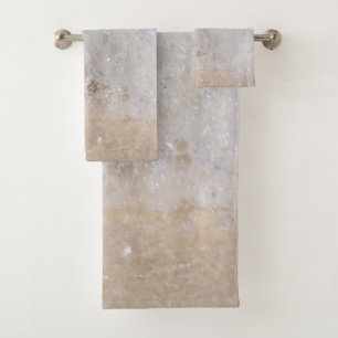 Caribbean Island Wave Love 2 Bath Towel Set