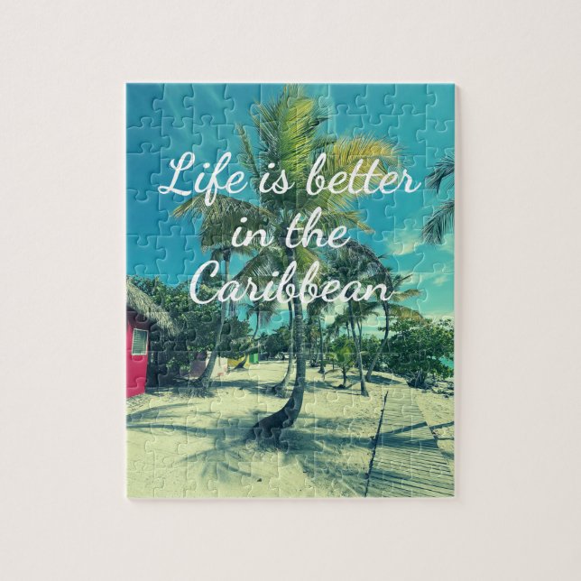 Caribbean Jigsaw Puzzle (Vertical)
