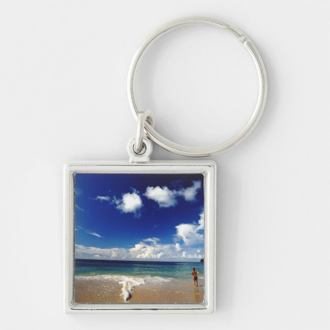 Caribbean, Lesser Antilles, West Indies, 2 Key Ring (Front)