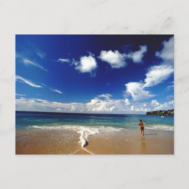 Caribbean, Lesser Antilles, West Indies, 2 Postcard (Front)