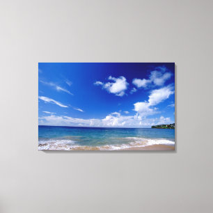 Caribbean, Lesser Antilles, West Indies, Canvas Print