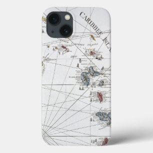 CARIBBEAN: MAP, 1775 iPhone 13 CASE