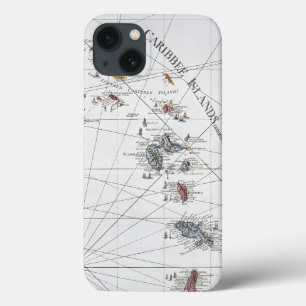 CARIBBEAN: MAP, 1775 iPhone 13 CASE