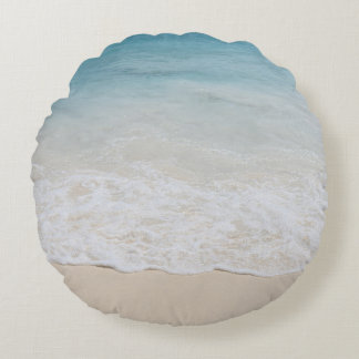 Caribbean Ocean Beach Bliss 6 Round Cushion