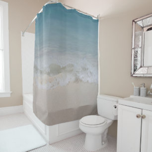 Caribbean Ocean Beach Dream 10 Shower Curtain