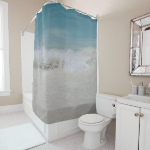 Caribbean Ocean Beach Dream 9 Shower Curtain