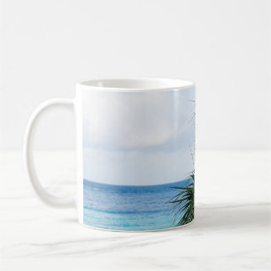 Caribbean Paradise Palms #1 #tropical #ocean #wall Coffee Mug