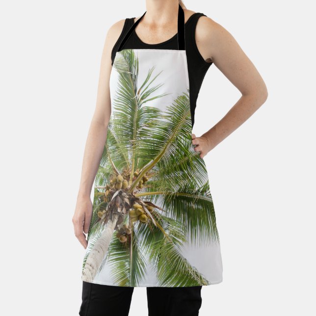 Caribbean Paradise Palms 4 Apron (Insitu)