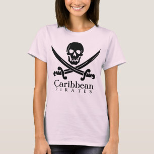Caribbean Pirates Scull Shirt