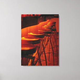 Caribbean, Puerto Rico, San Juan, Water Club Canvas Print