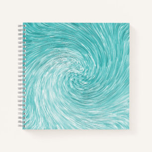 Caribbean Sea Swirl....... Notebook