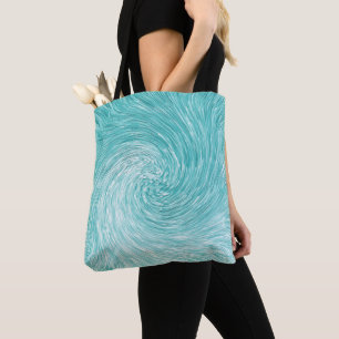 Caribbean Sea Swirl....... Tote Bag