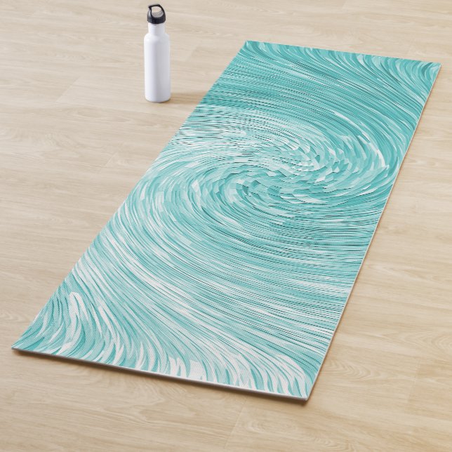 Caribbean Sea Swirl.......... Yoga Mat (In Situ)