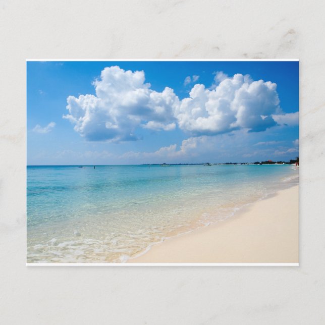 Caribbean - Seven Mile Beach - Cayman Islands Postcard (Front)