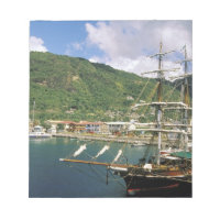 Caribbean, St. Lucia, Soufriere. Boats in