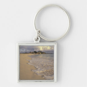 Caribbean, St. Martin (St. Maarten). Maho Bay Key Ring