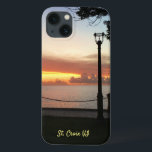 Caribbean Sunset Tropical Ocean Personalise  iPhone 13 Case<br><div class="desc">Caribbean Sunset Tropical Ocean Personalise iPhone Case enjoy the beauty of a glowing evening Sunset every day from the Caribbean Island. photo copyright Denise Bennerson,  photographer</div>