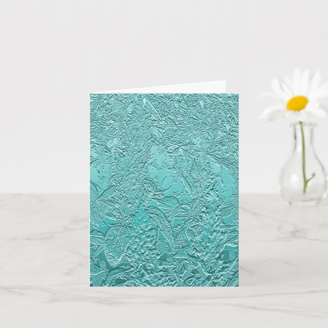 Caribbean tidepools...... card (Small Plant)