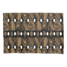 Caribbean Tribal Mudcloth: Black, White, Gold