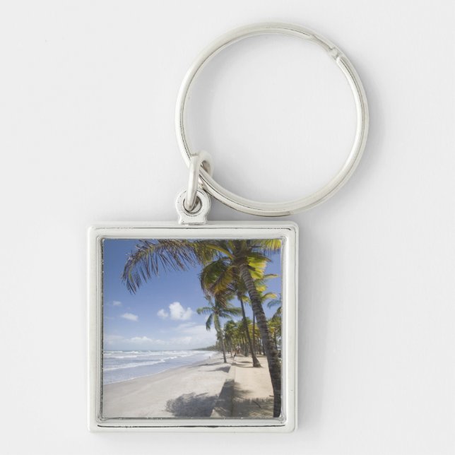 Caribbean - Trinidad - Manzanilla Beach on Key Ring (Front)