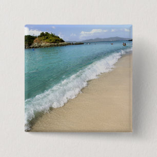Caribbean, U.S. Virgin Islands, St. John, 15 Cm Square Badge