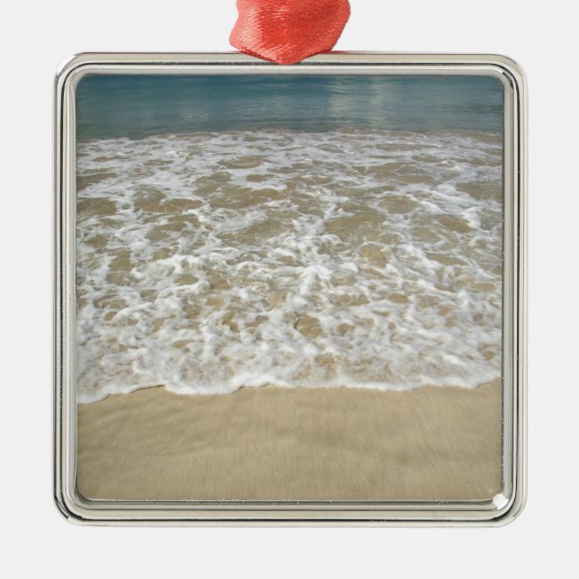 Caribbean, U.S. Virgin Islands, St.Thomas, 2 Metal Tree Decoration (Front)