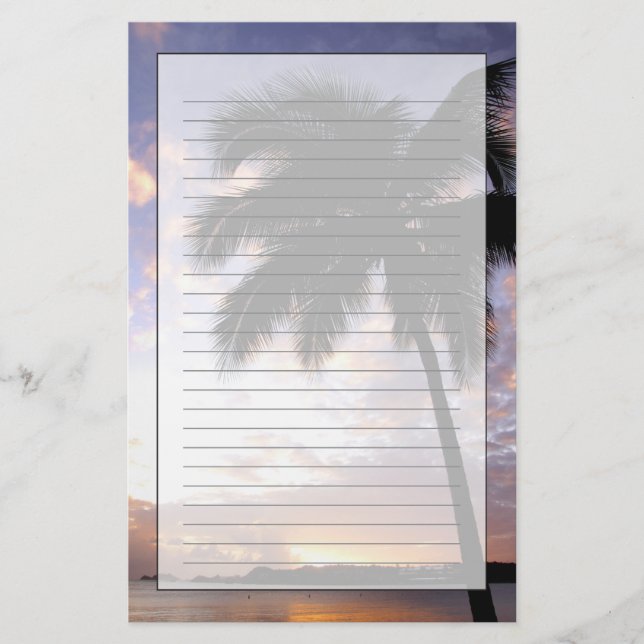 Caribbean, U.S. Virgin Islands, St.Thomas, 3 Stationery (Front)