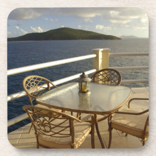 Caribbean, U.S. Virgin Islands, St. Thomas. View Coaster