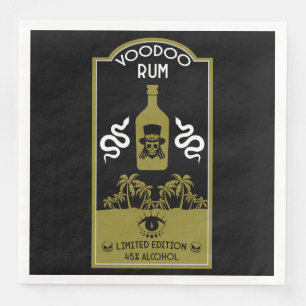 Caribbean Voodoo Rum Napkin