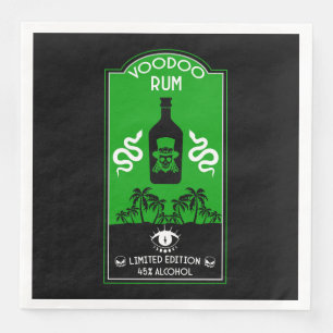 Caribbean Voodoo Rum Napkin