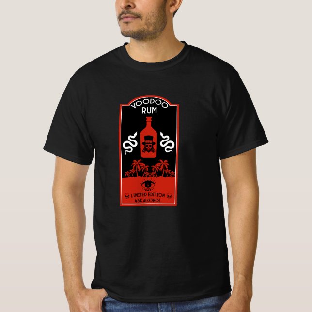 Caribbean Voodoo Rum T-Shirt (Front)