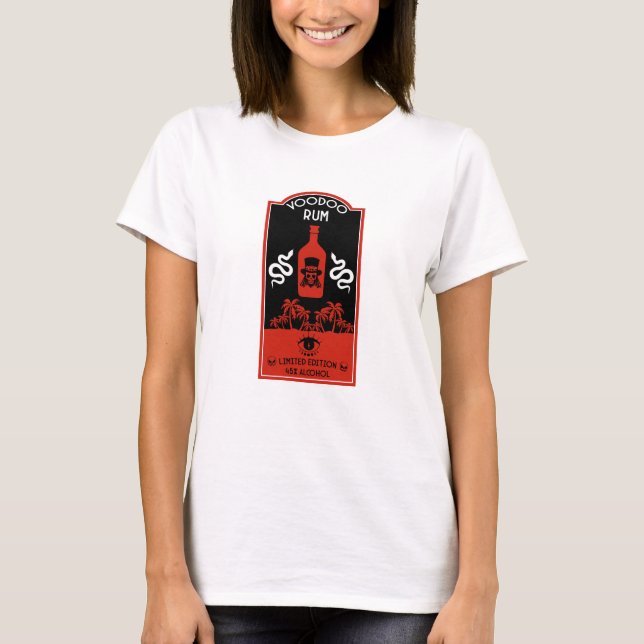 Caribbean Voodoo Rum T-Shirt (Front)