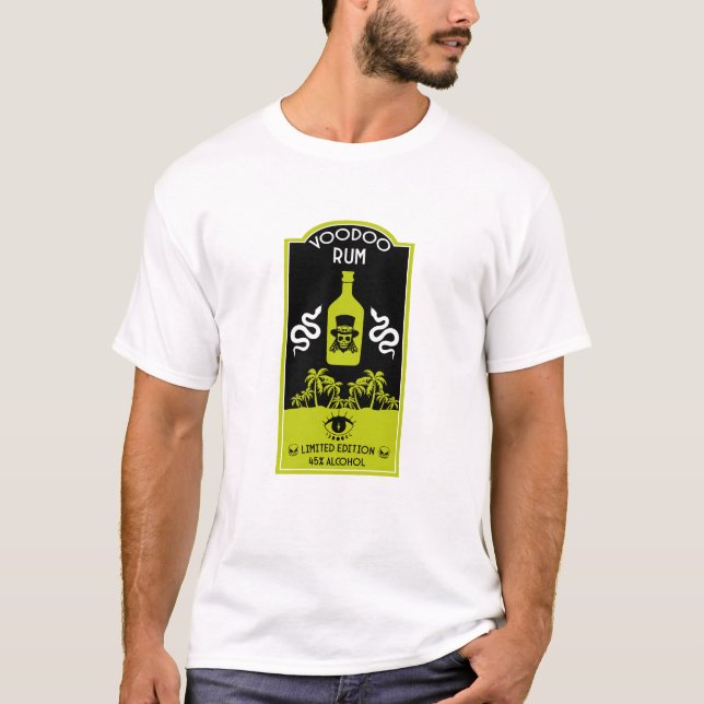 Caribbean Voodoo Rum T-Shirt (Front)