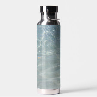 Caribbean Water Abstract Blue Nature Bottle