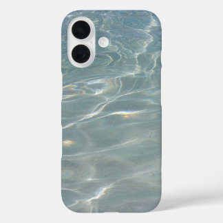 Caribbean Water Abstract Blue Nature iPhone 16 Case