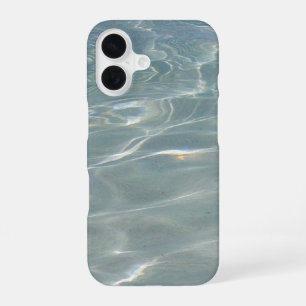 Caribbean Water Abstract Blue Nature iPhone 16 Case