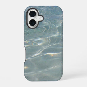 Caribbean Water Abstract Blue Nature iPhone 16 Case
