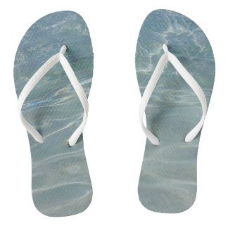 Caribbean Water Abstract Blue Nature Jandals