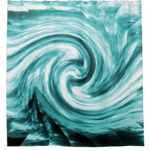 Caribbean whirlwind..... shower curtain