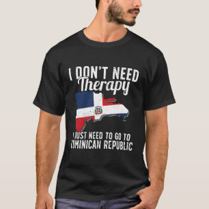 Caribean Flag I Dominican Republic Flag I Dominica T-Shirt