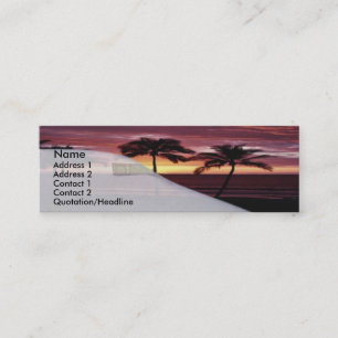 Caribean Travel Business Card