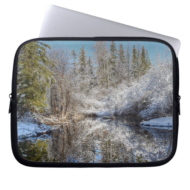 Cariboo Nature Landscape Mousemat Design Laptop Sleeve (Front)