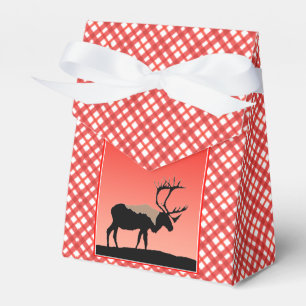 Caribou at Sunset  - Original Wildlife Art Favour Box