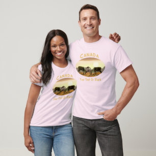 Caribou Duel - Canada T-Shirt