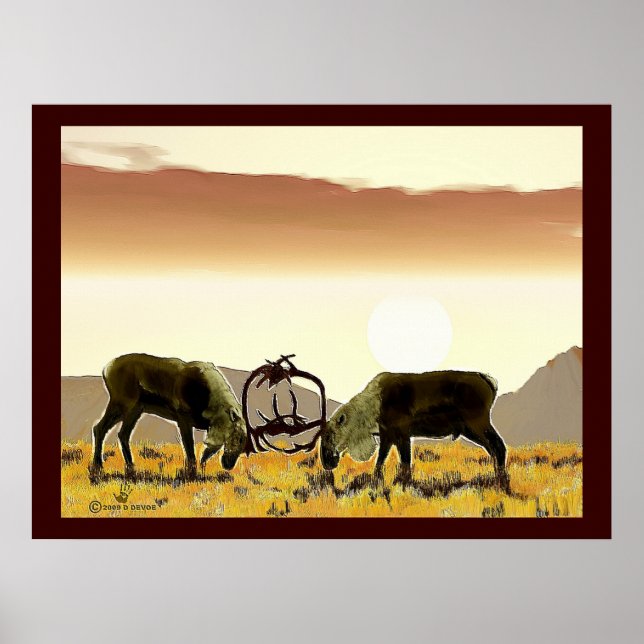 Caribou Duel Poster (Front)